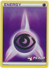 Psychic Energy Unnumbered Crosshatch Holo Promo - 2011 Play! Pokemon